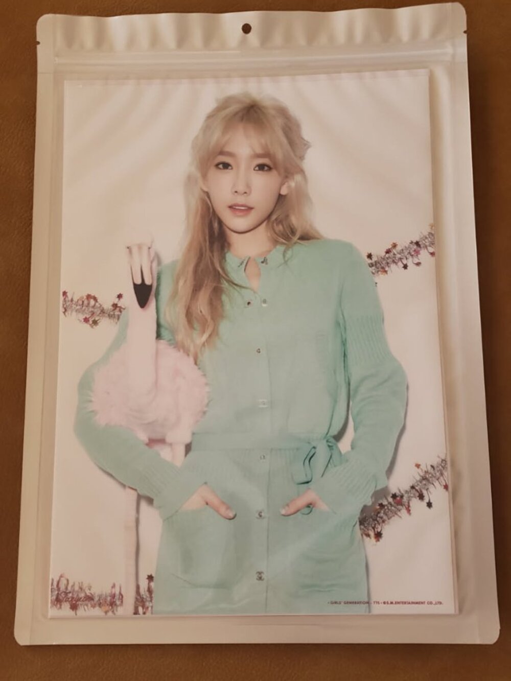SNSD GIRLS GENERATION TAEYEON SEALED A4 DISCONTINUED